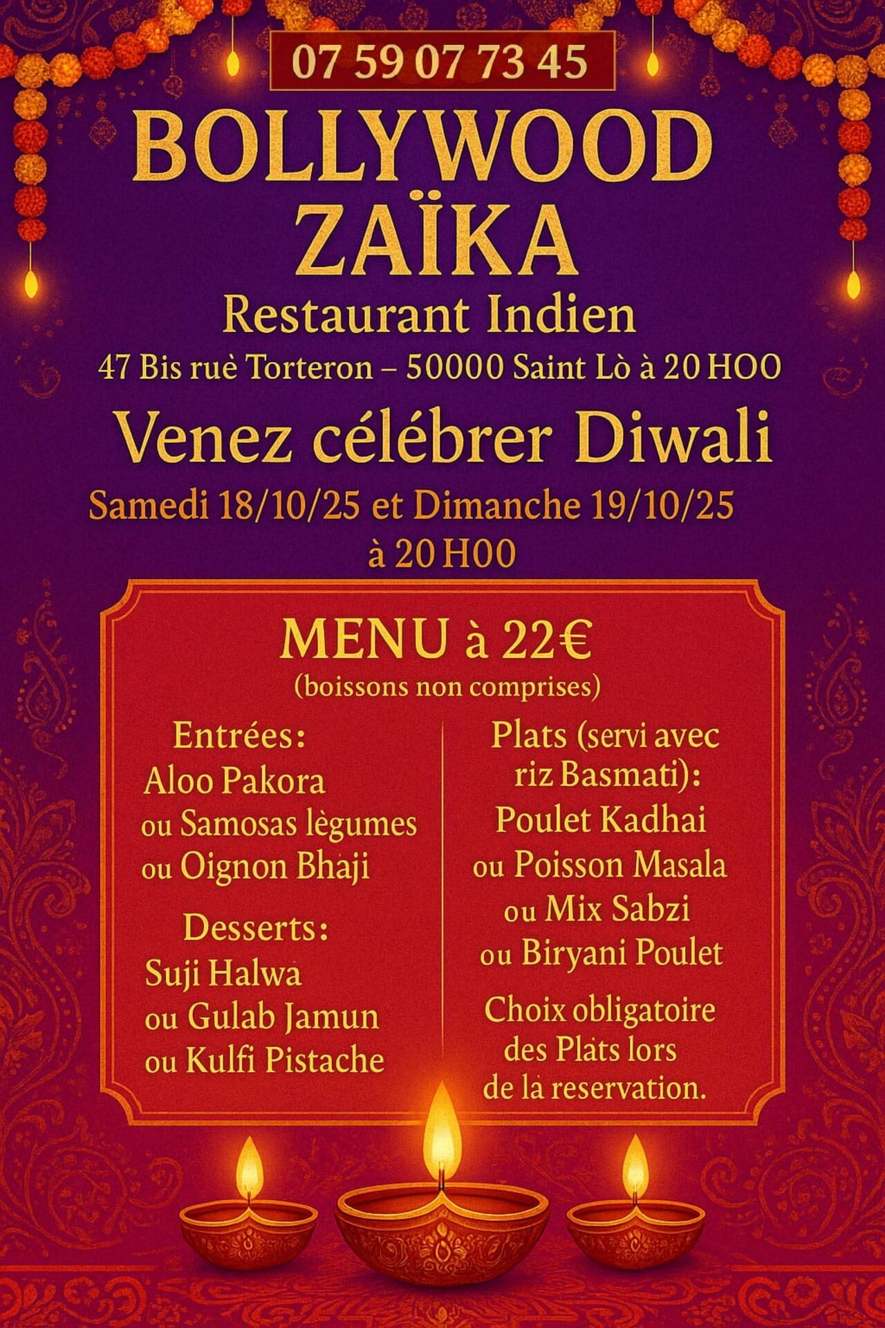 Bollywood Zaïka Saint-Lô