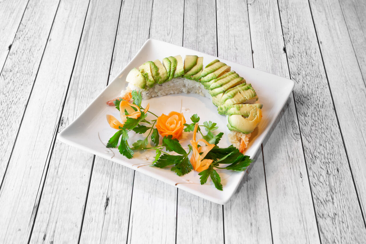 Uramaki dragon Roll