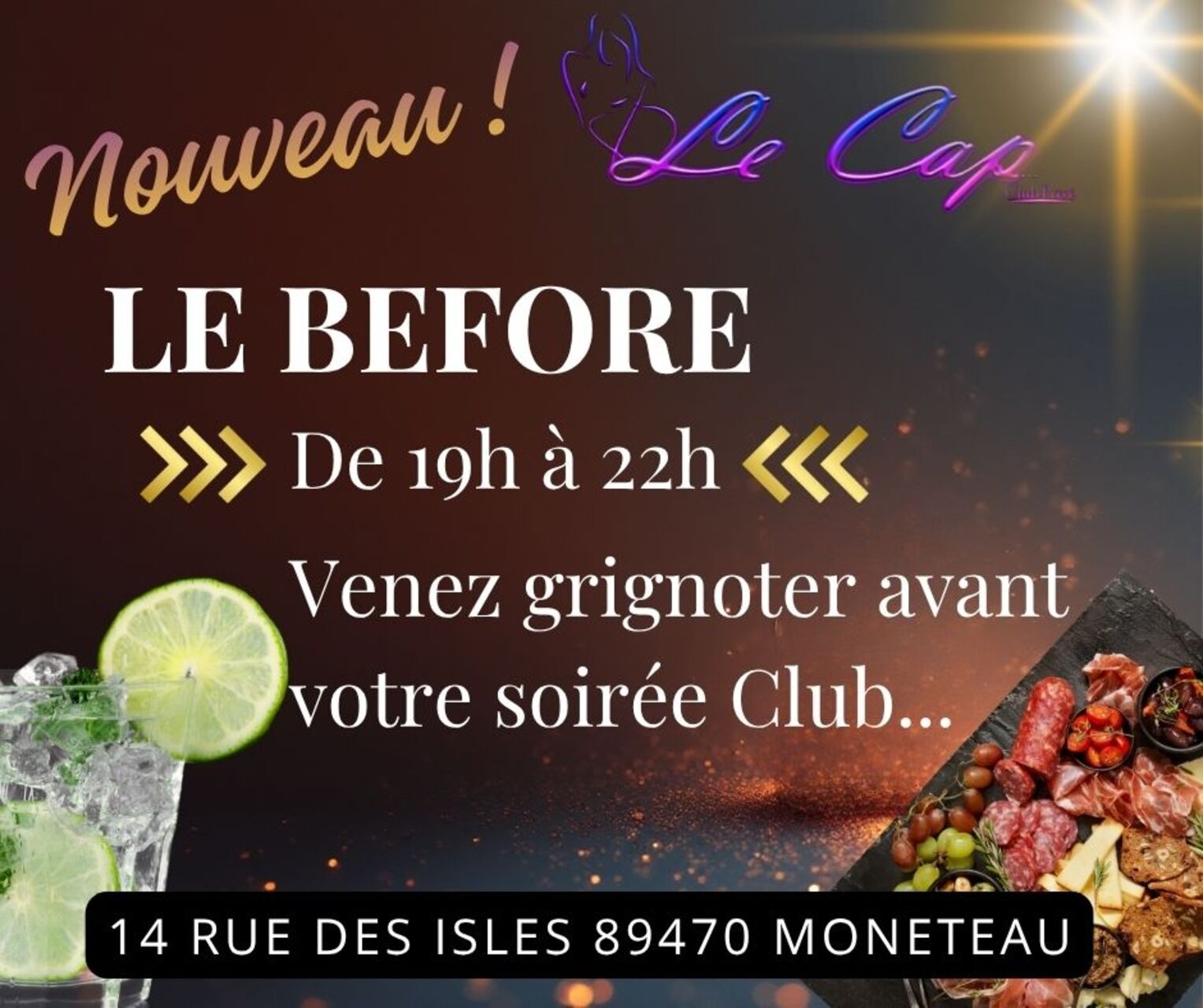 Nouveau Au cap ! Le Before