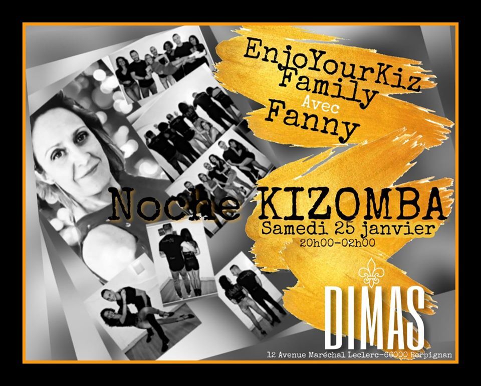 Soirée Kizomba avec Fanny le 25 Janvier