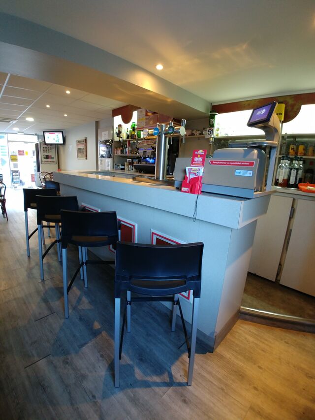 Bar vu côté terrasse