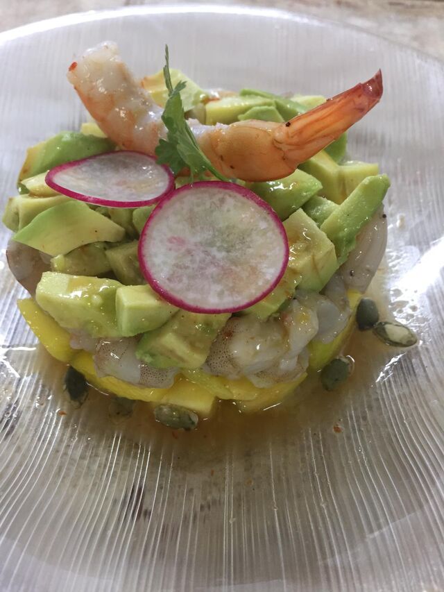 Tartar de langostinos 