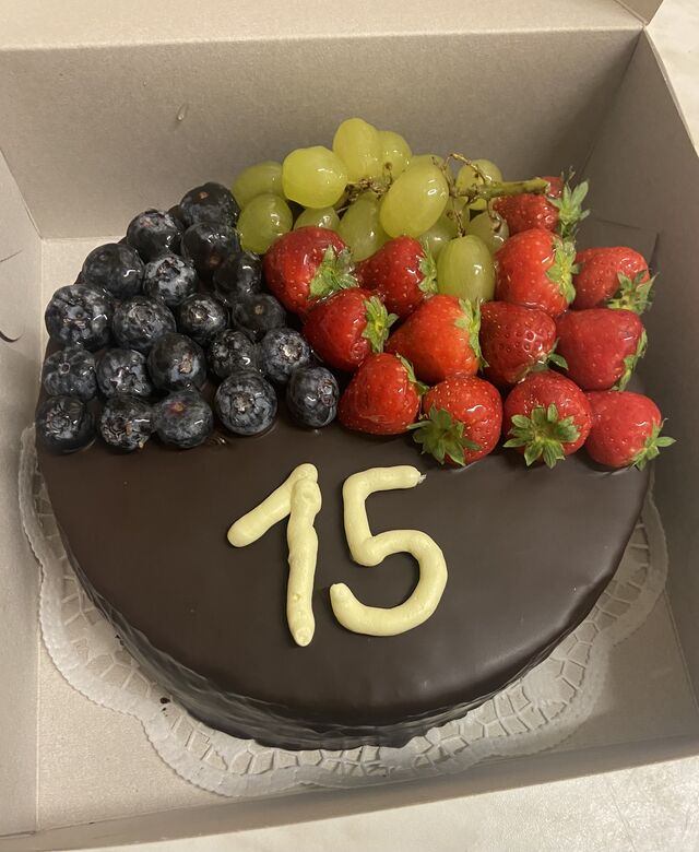 Pařížský dort s ovocem