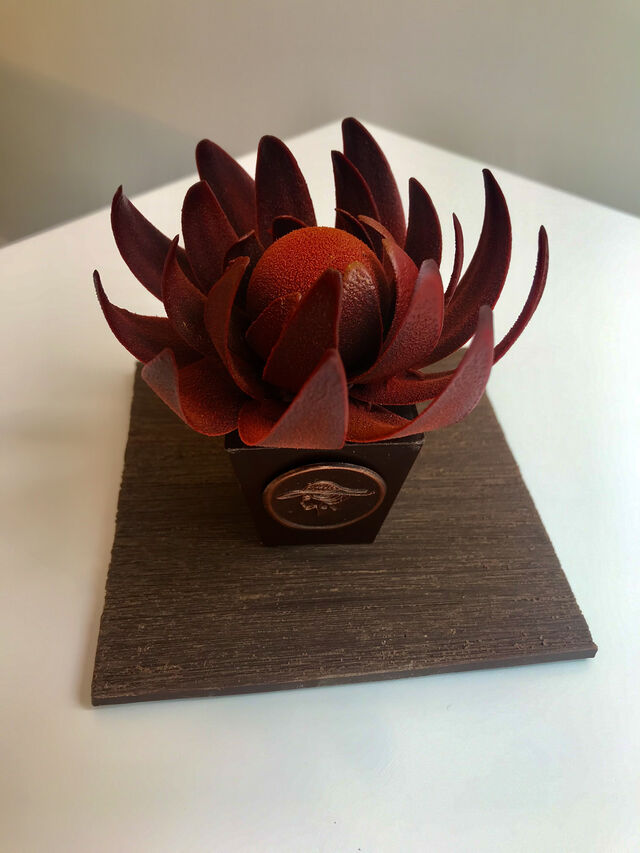 Fleur praliné pour la fête des mères