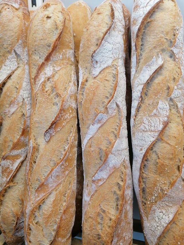 Baguettes de tradition française label rouge
