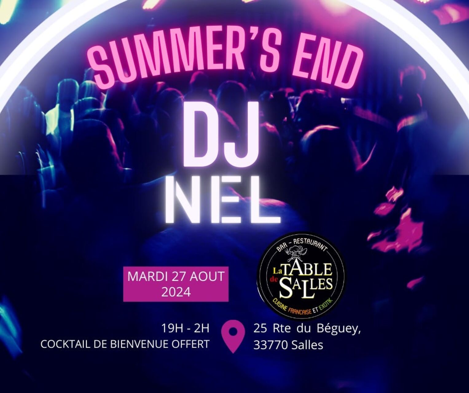 LA TABLE DE SALLES - DJ NEL