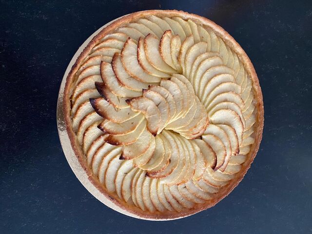Tarte aux pommes - 5.500€/part