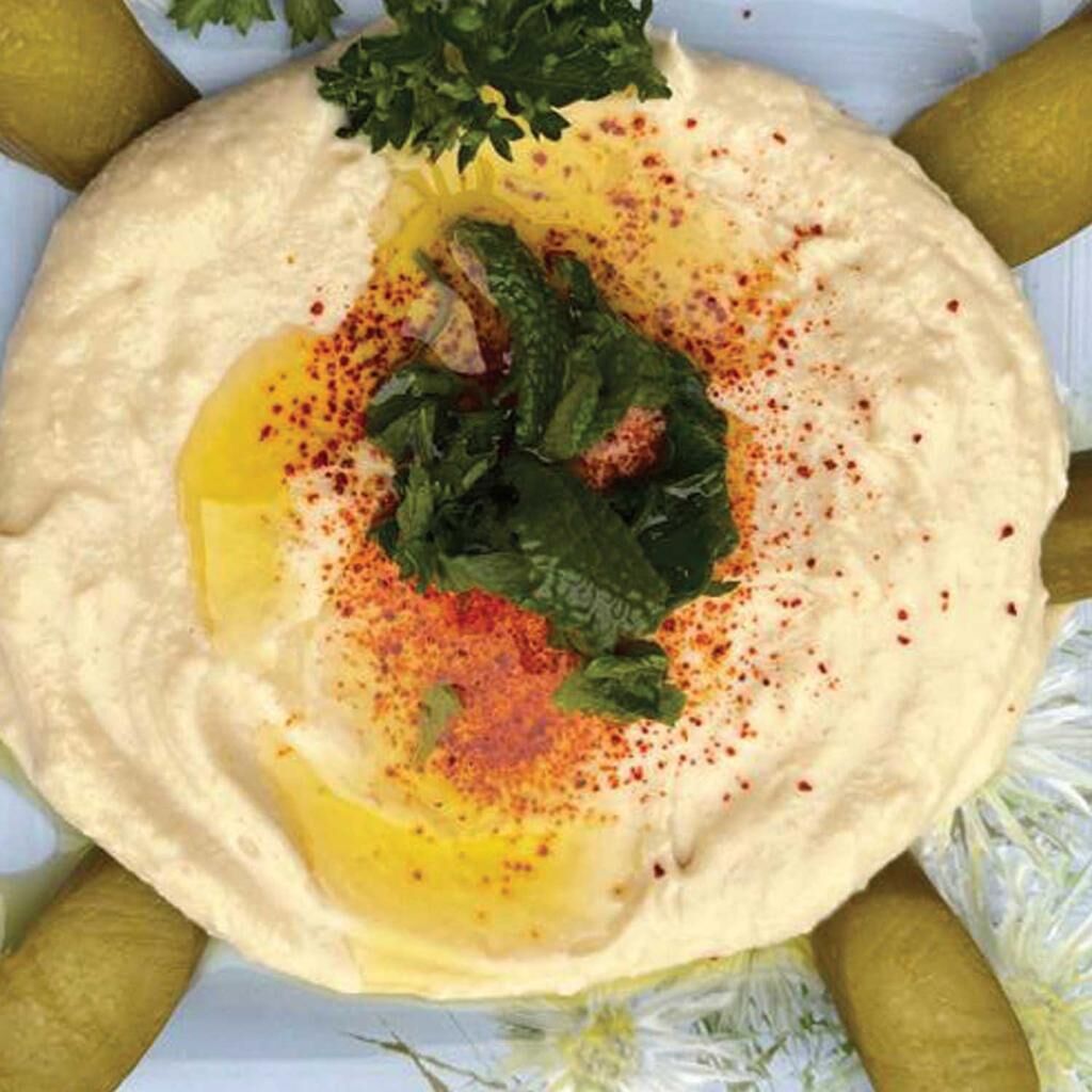 Assiette de Houmous
