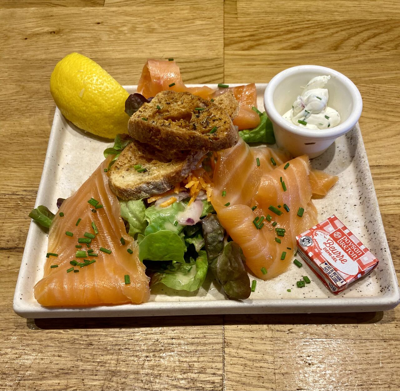 Saumon fumé au feu de bois 