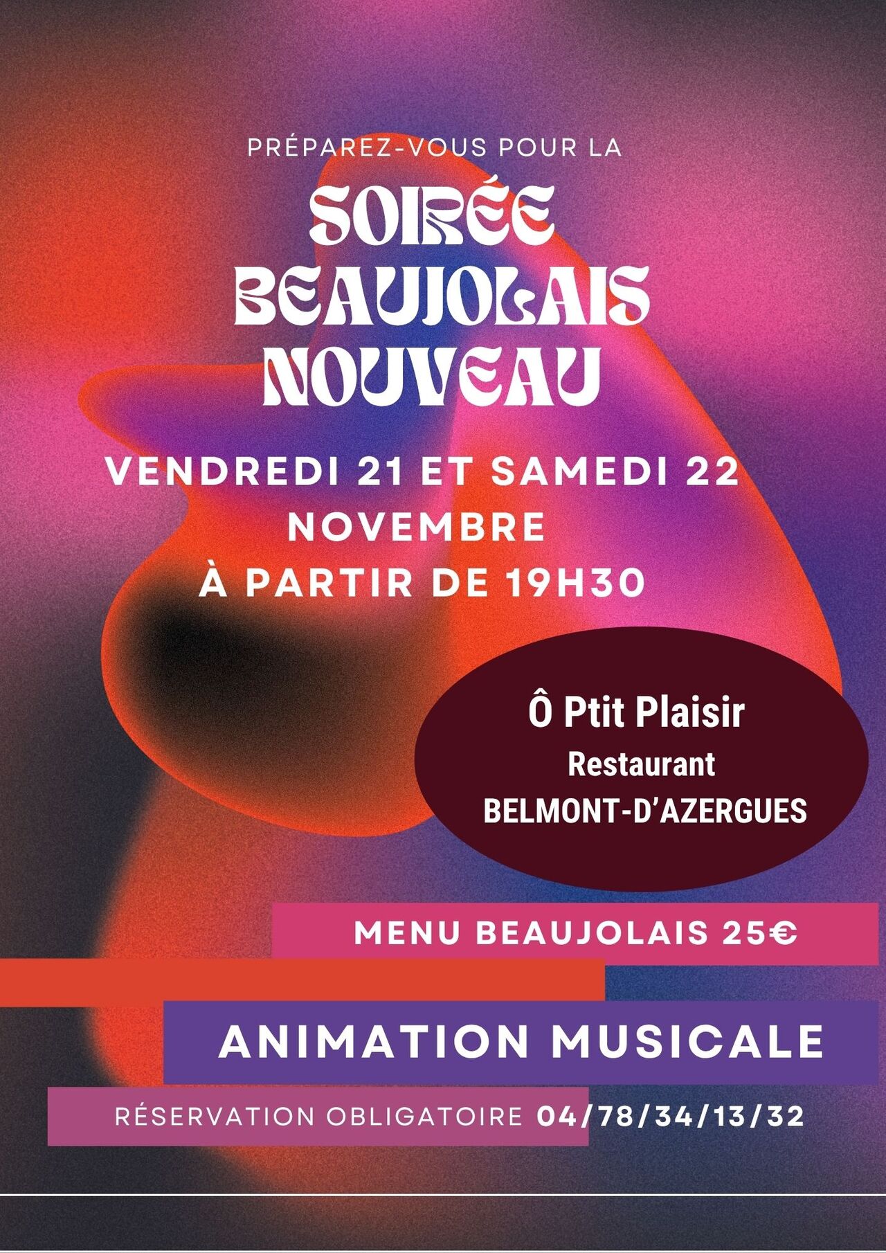 Soirée Beaujolais!