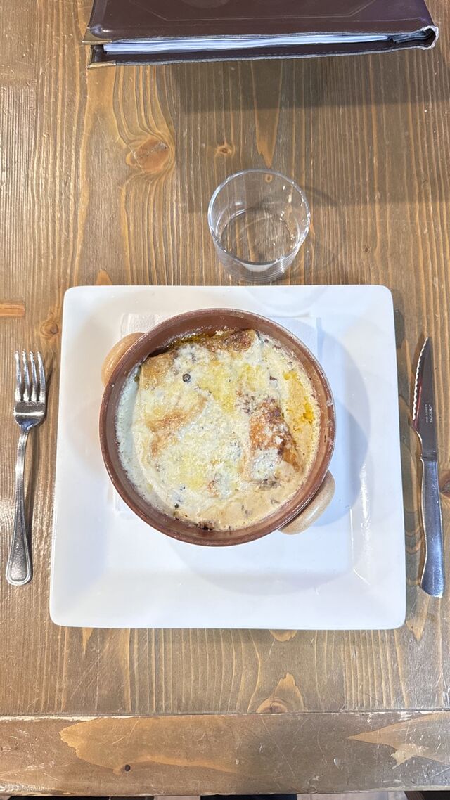 Lasagnes aux cèpes maison