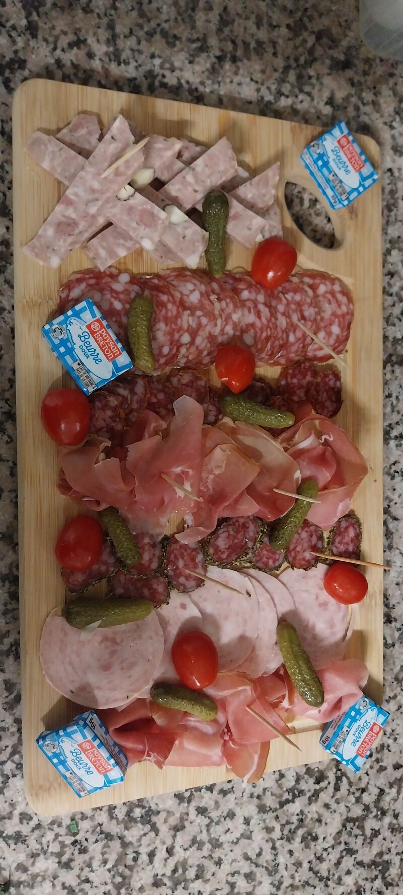Planche charcuterie
