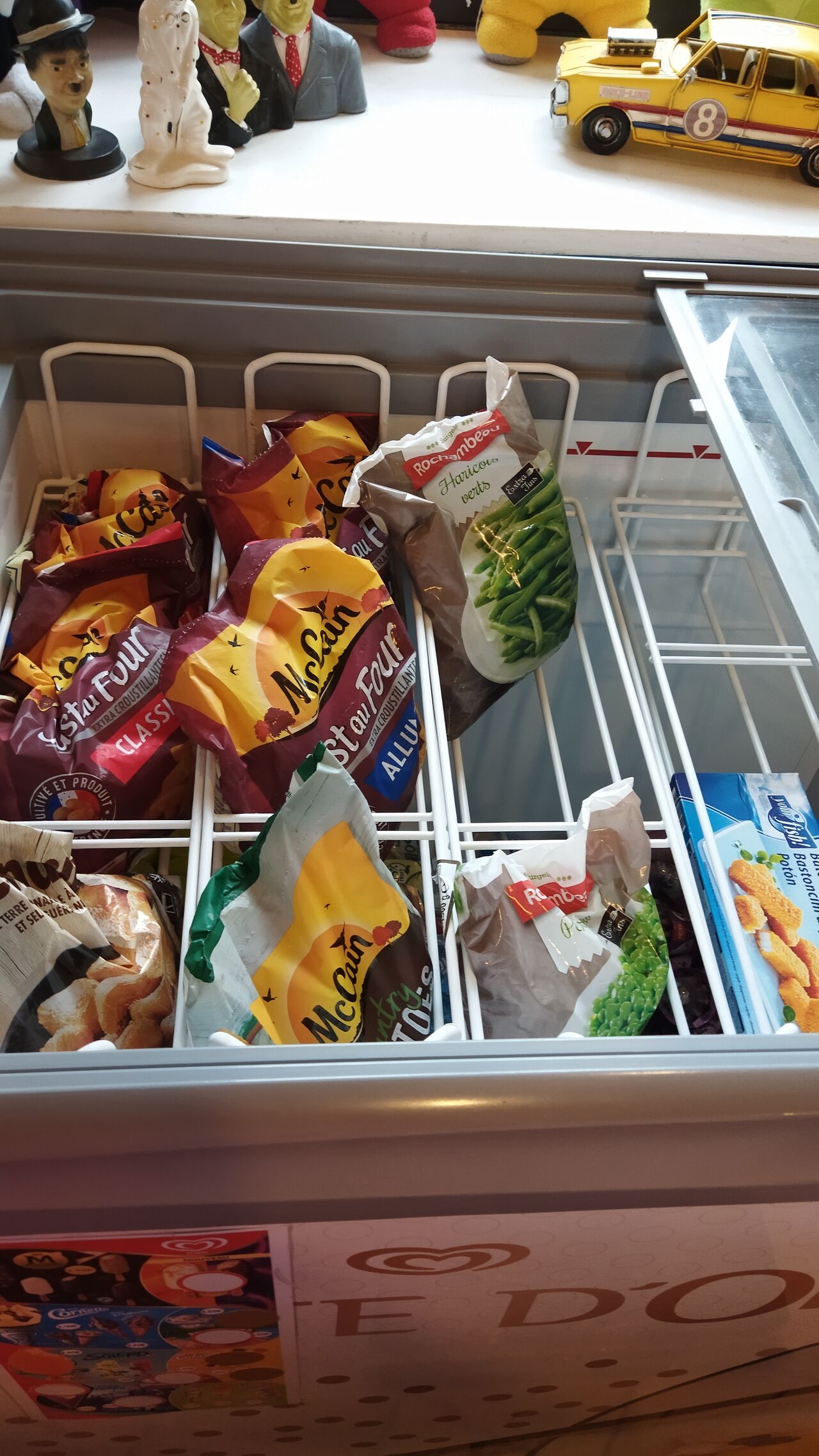 Produits congelés épicerie 