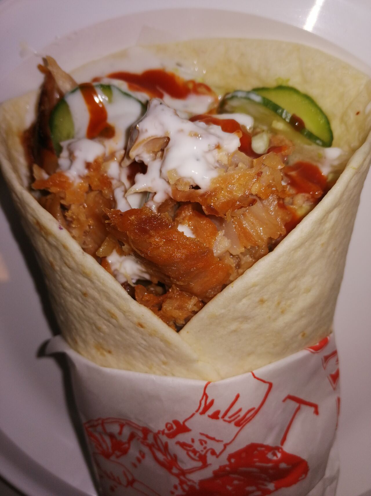 Gyros tortillában 1430ft 