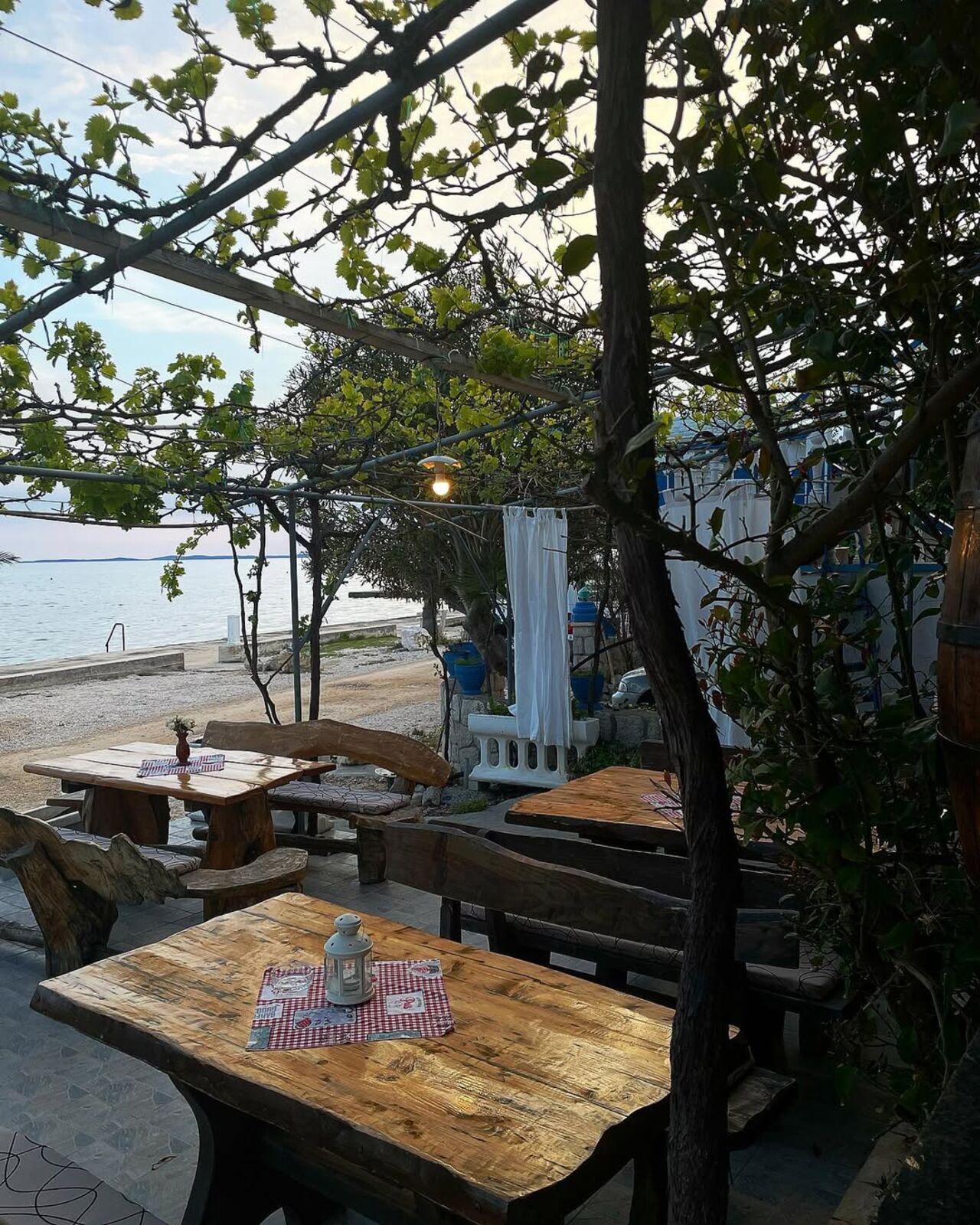 Terasa s pogledom na more