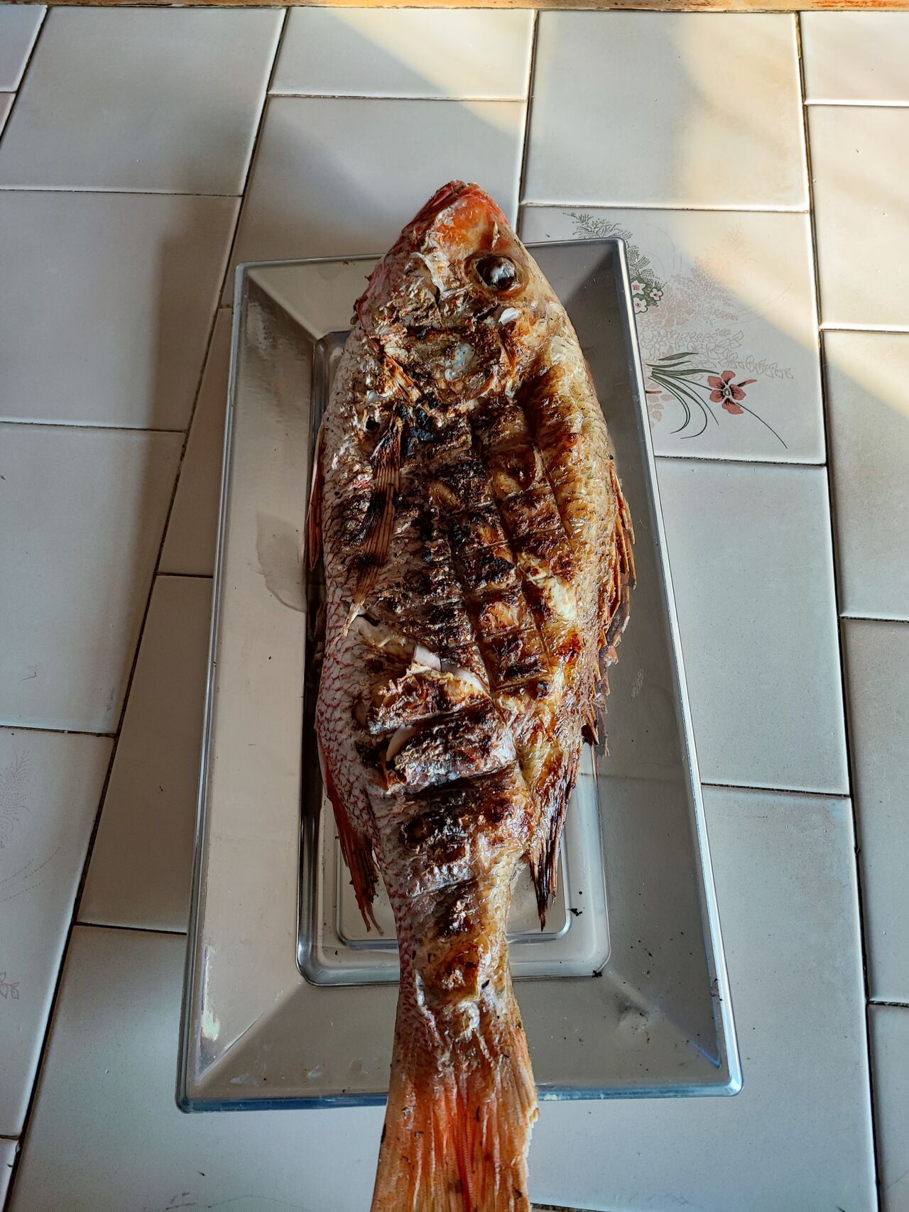 Poisson grillé 