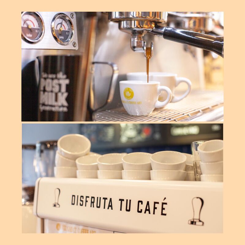 Disfruta de un buen café