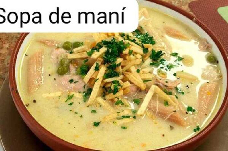 Sopa de Maní 🥜 