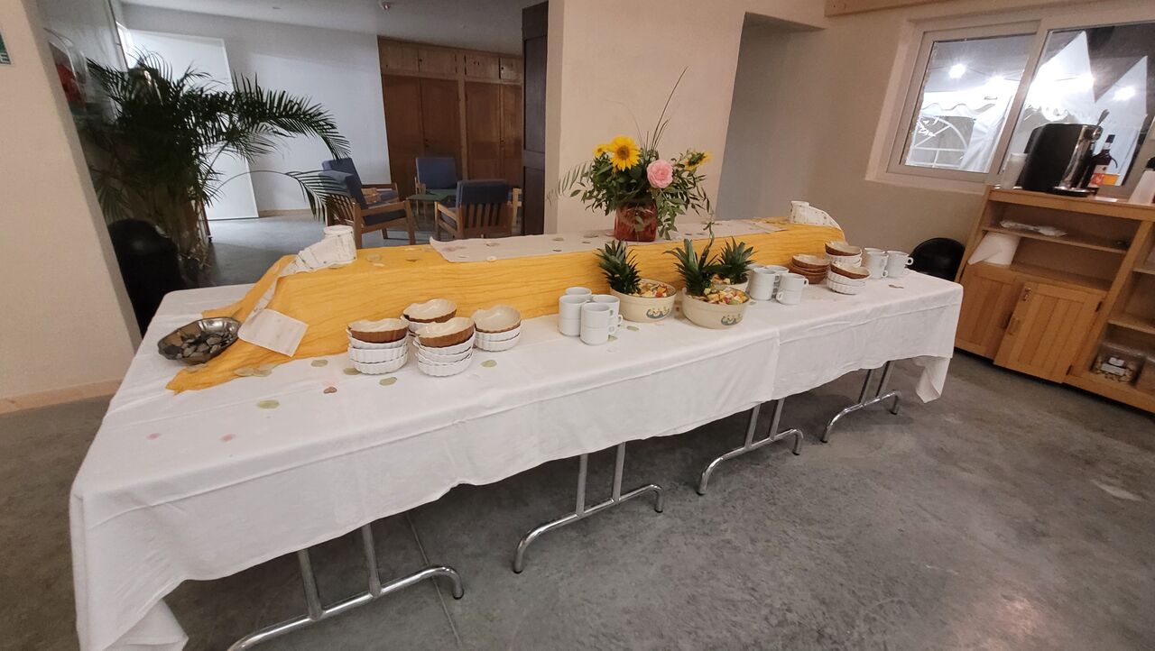 Salle de réception - Buffet repas
