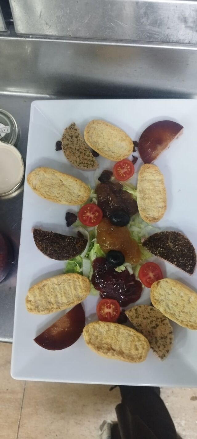 Tabla de pates variados