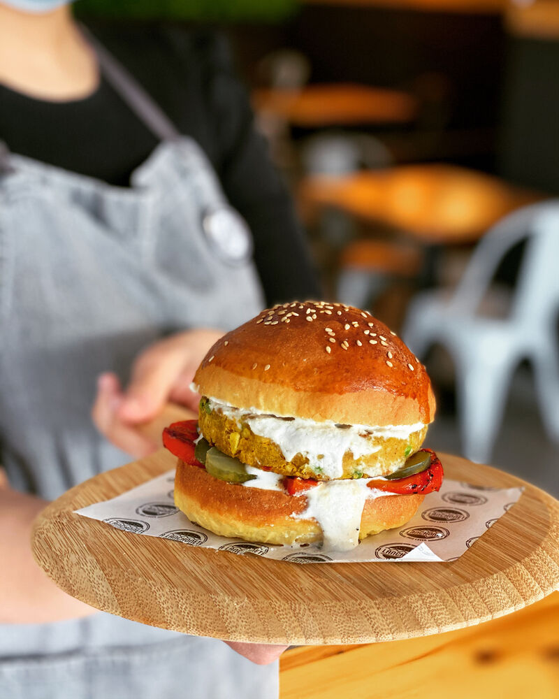 Opções vegetarianas 