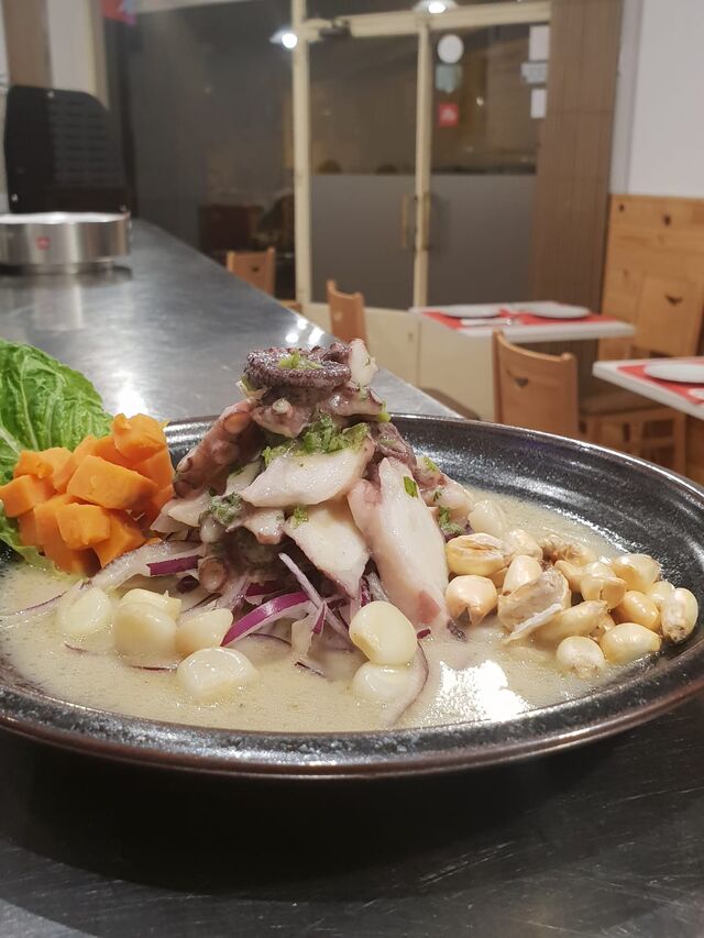 CEVICHE DE PULPO