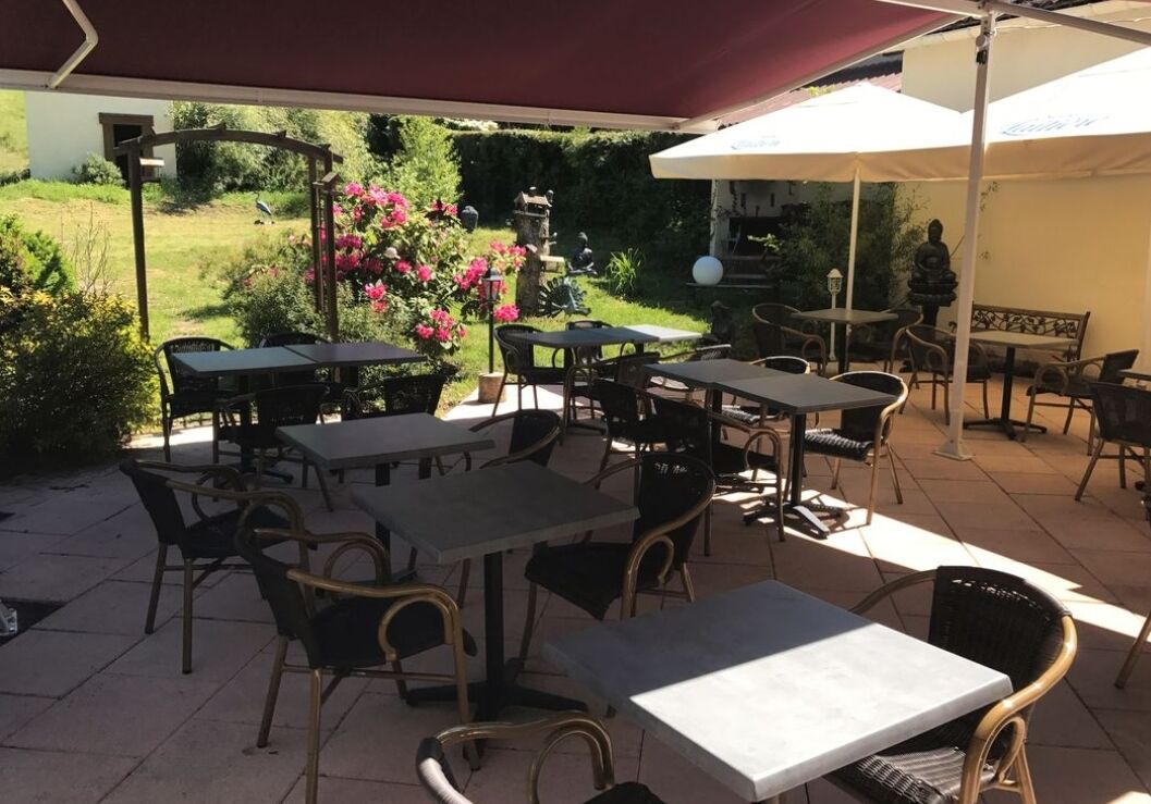 terrasse arrière ensoleiller 