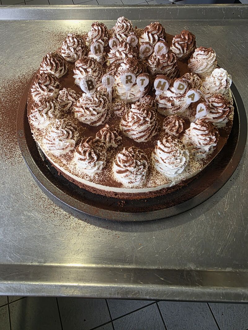 Entremet mousse poire chocolat