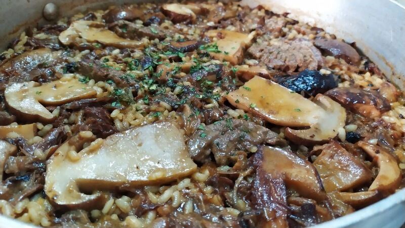 Arroz con Rabo de Toro ,boletos y foie