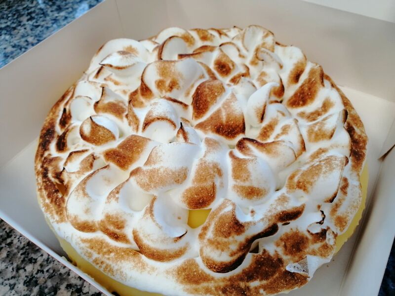 Tarte meringuée au citron