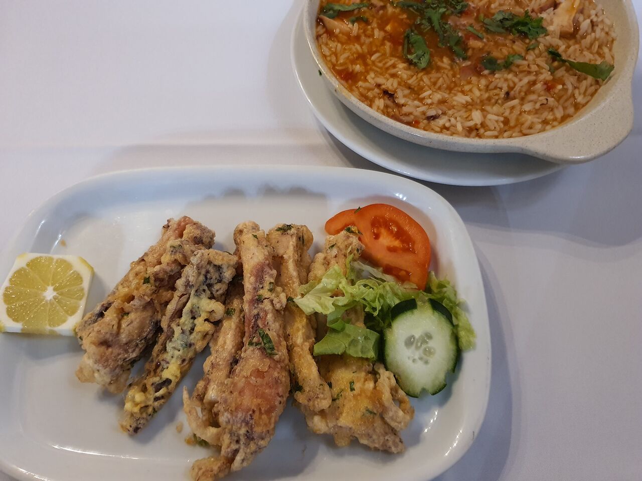 FILETES DE POLVO C/ARROZ DO MESMO