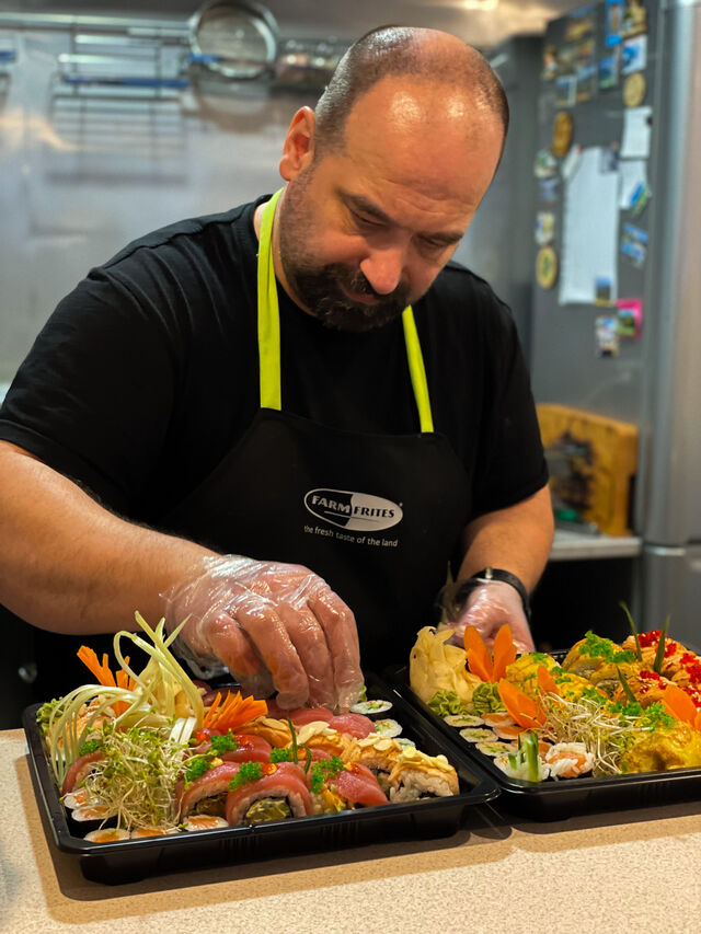 Nasz sushimaster Sławek