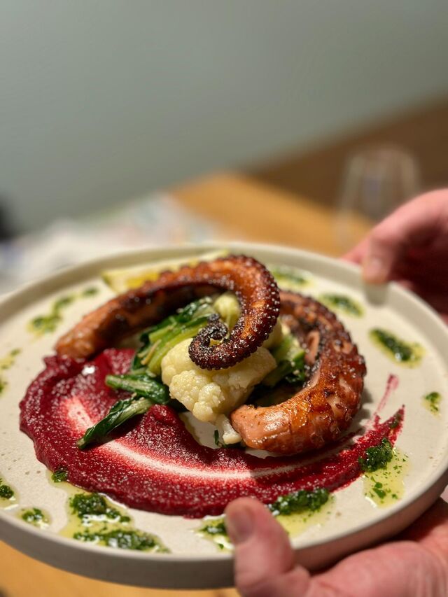 Polpo arrosto 