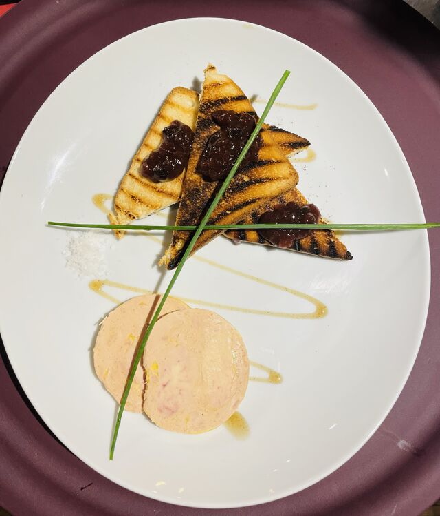Foie gras au chutney de figue 