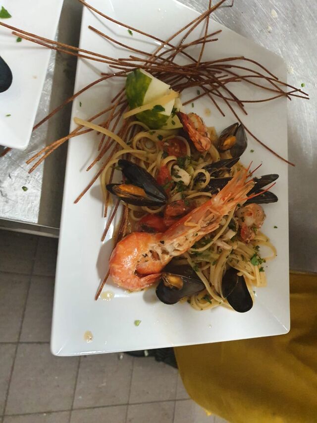 Linguine ai frutti
di mare 