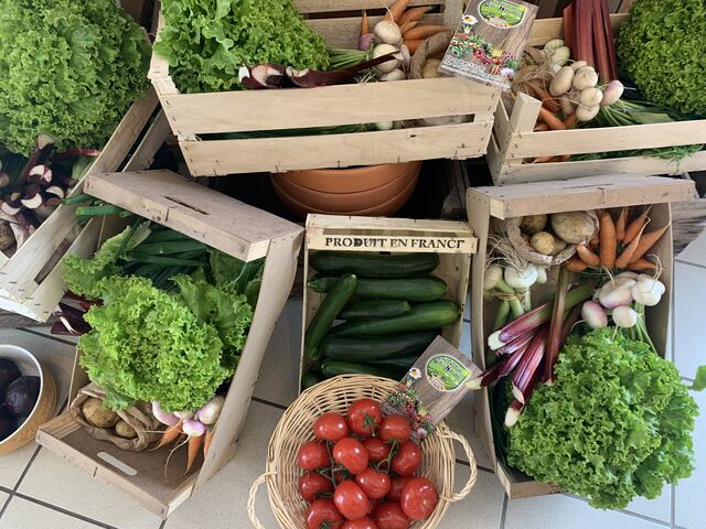 Panier fruits & légumes sur réservation
