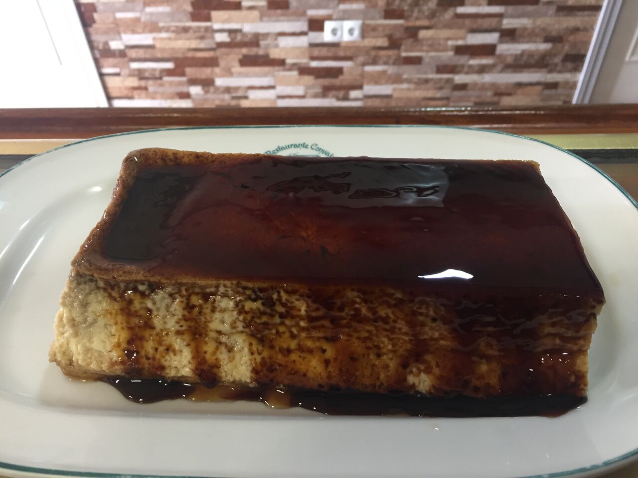 Fantástico postre
(Quesillo al ron Caciqueño