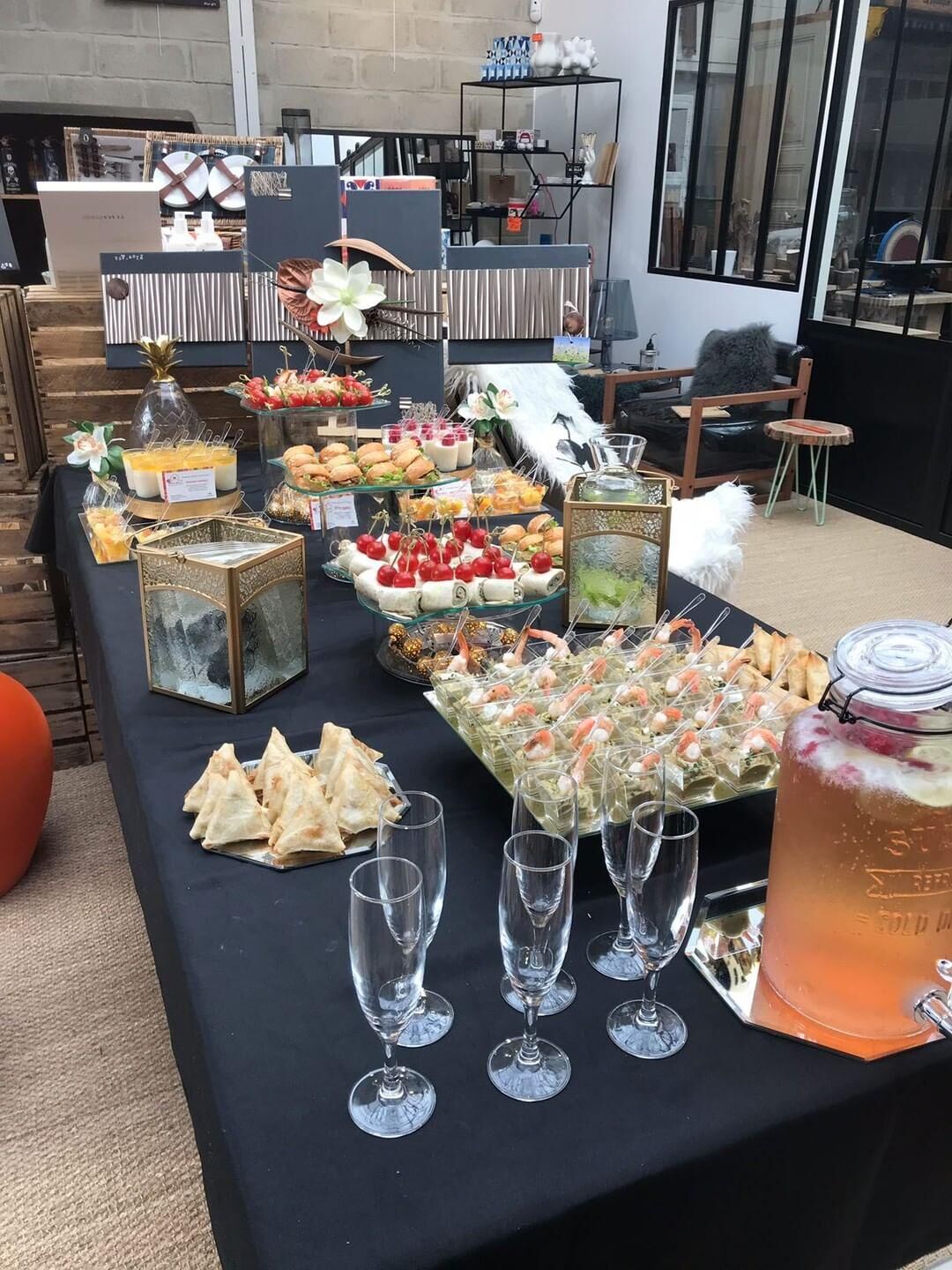 Buffet ? VERNISSAGE? by @DELYSS KREOL