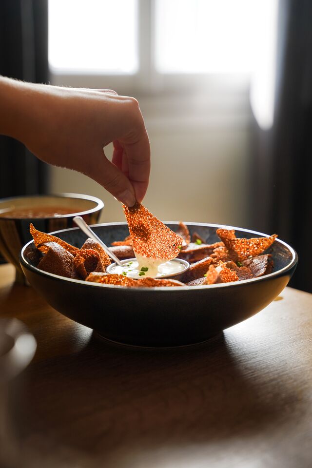 Chips de sarrazin au Curée Nantais