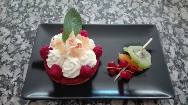 Tartelette framboise