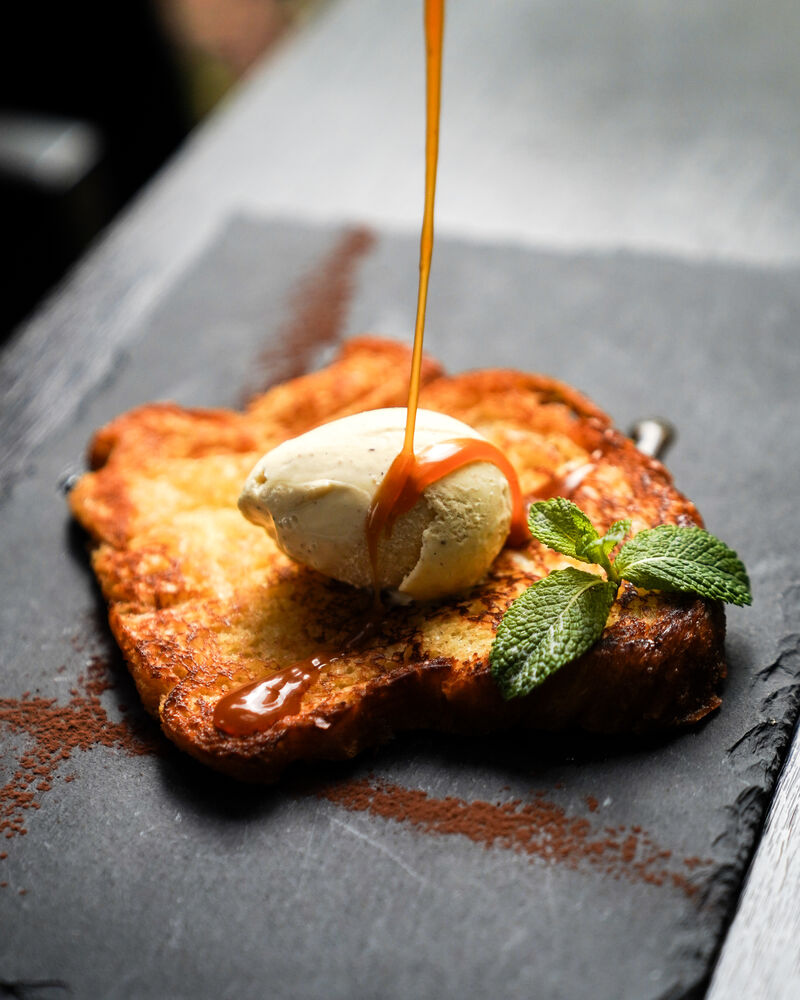 Brioche pain perdu