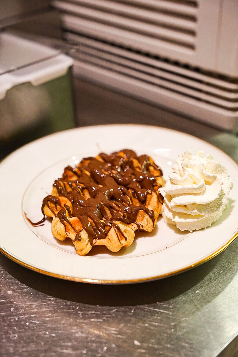 Gaufre au chocolat