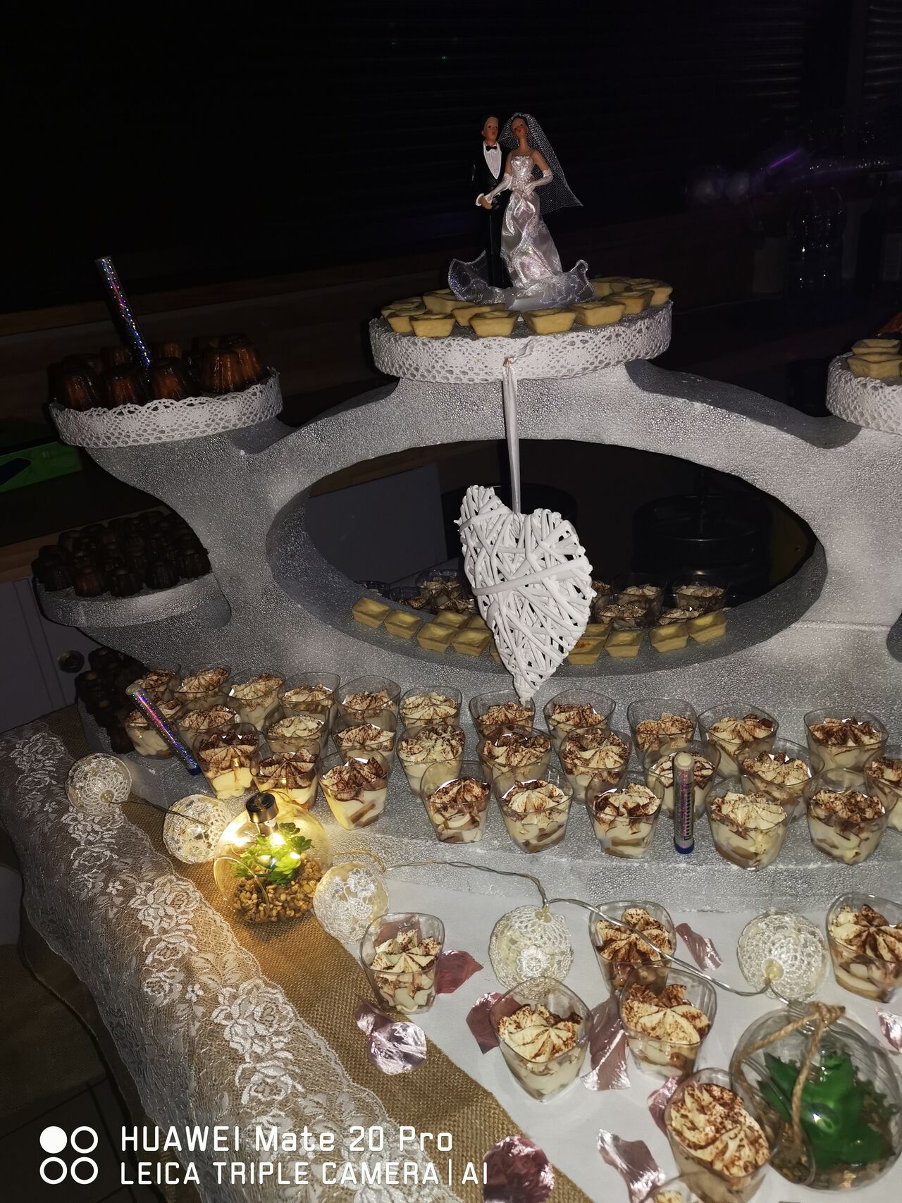 Pièce montée en café gourmand