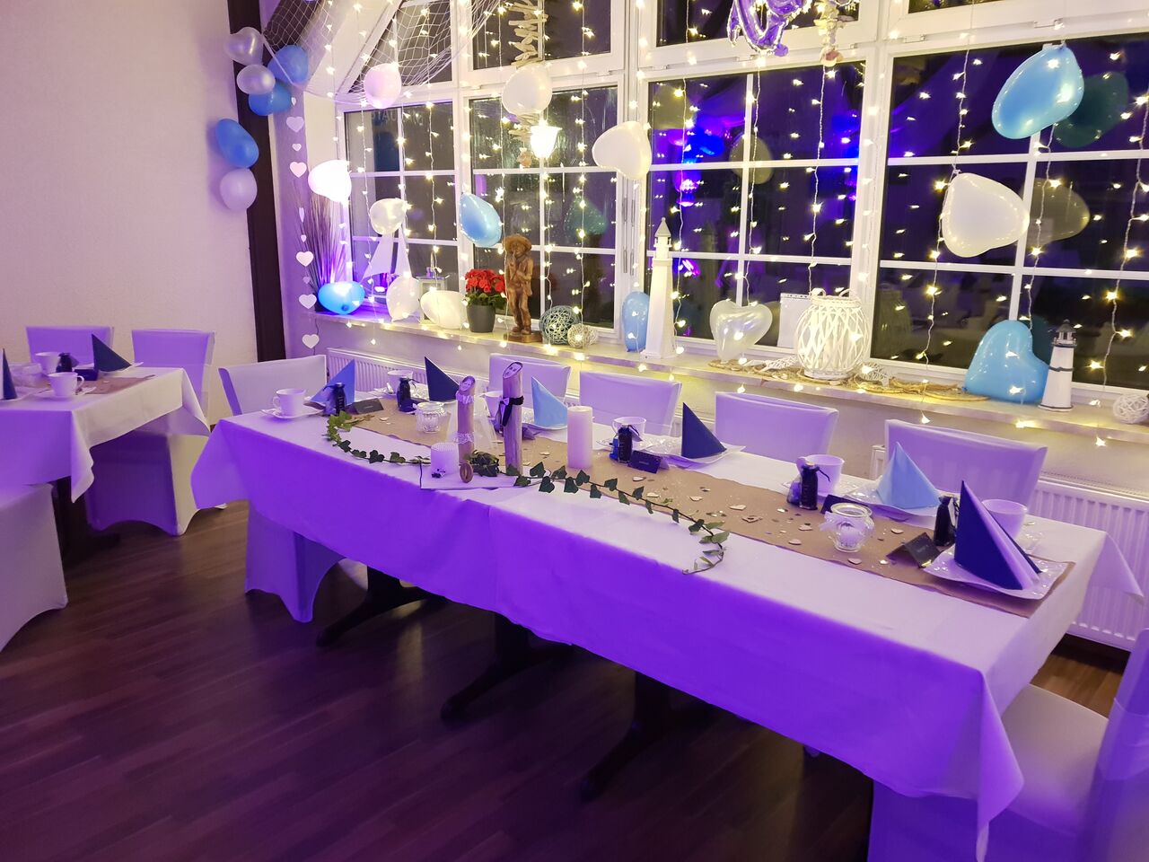 Unser Veranstaltungsraum , wir dekorieren nach Ihren wünschen und Vorstellungen