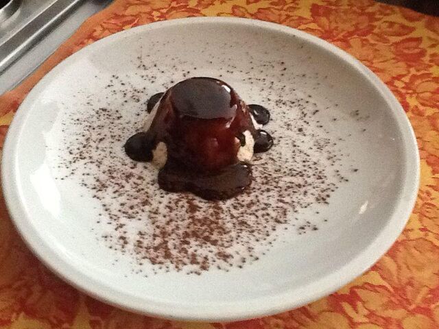 Panna cotta al cioccolato