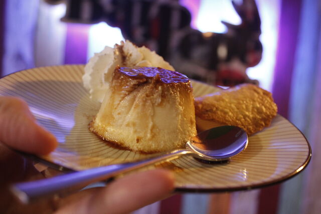 Flan de queso casero