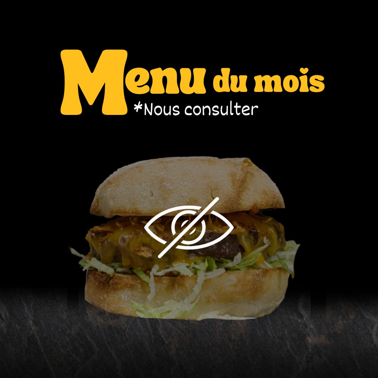 Burger du mois ?