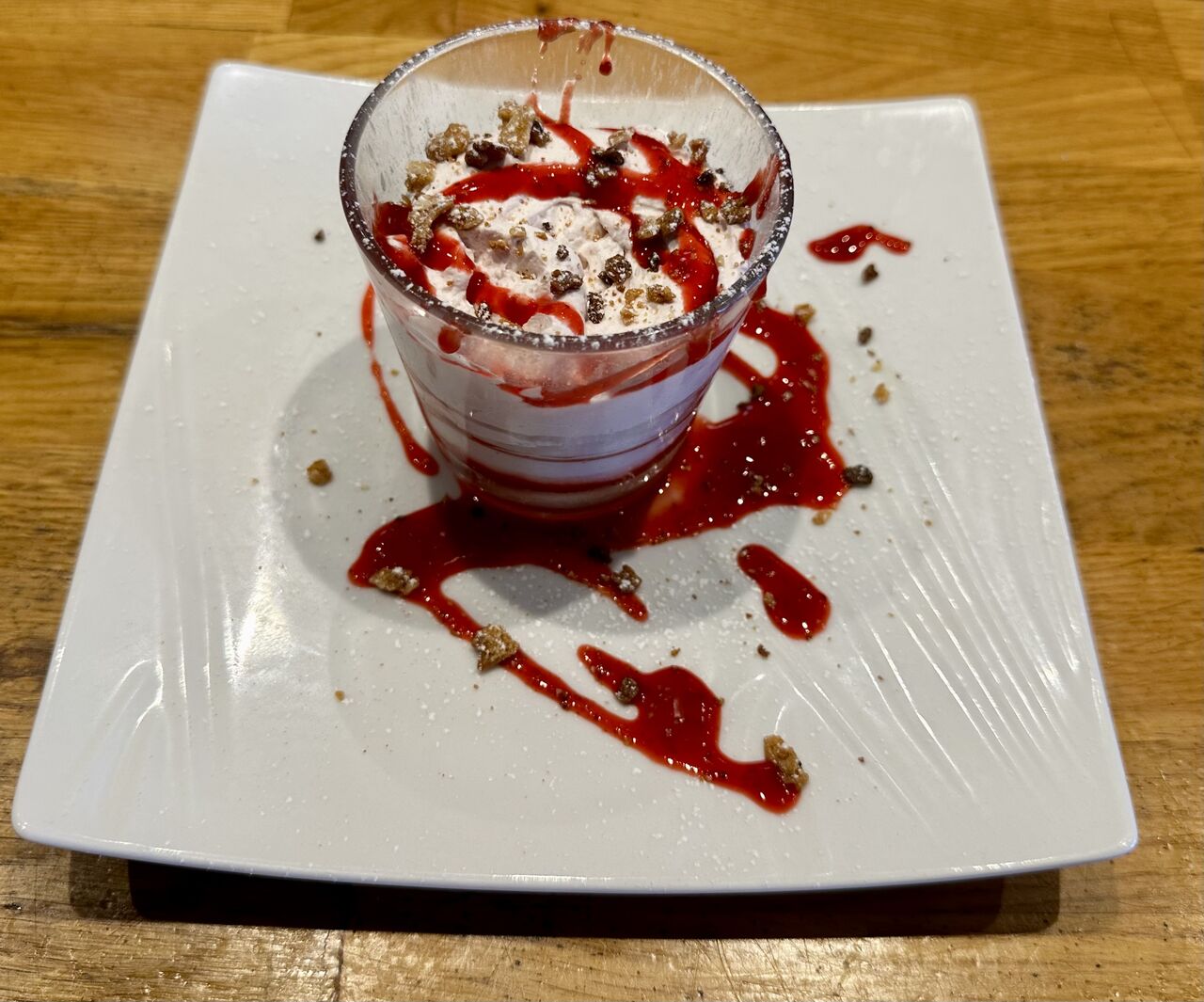 Mousse mascarpone aux fruits rouges 