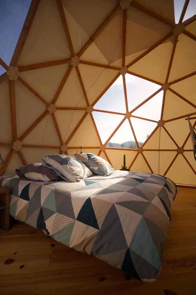 Intérieur du dôme vue fenêtre 1.