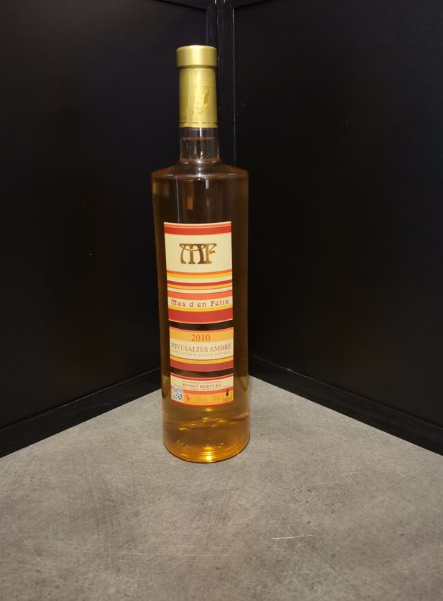 Domaine Mas d'en Félix = Rivesaltes ambré 2010=23.90€ 